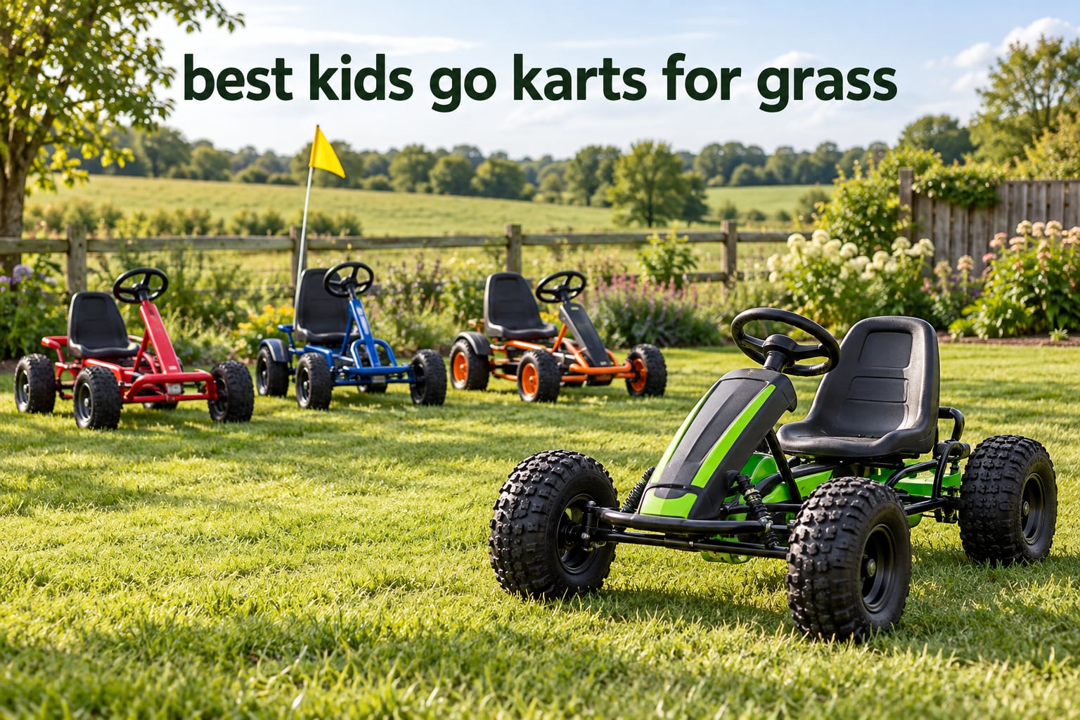 best kids go karts for grass