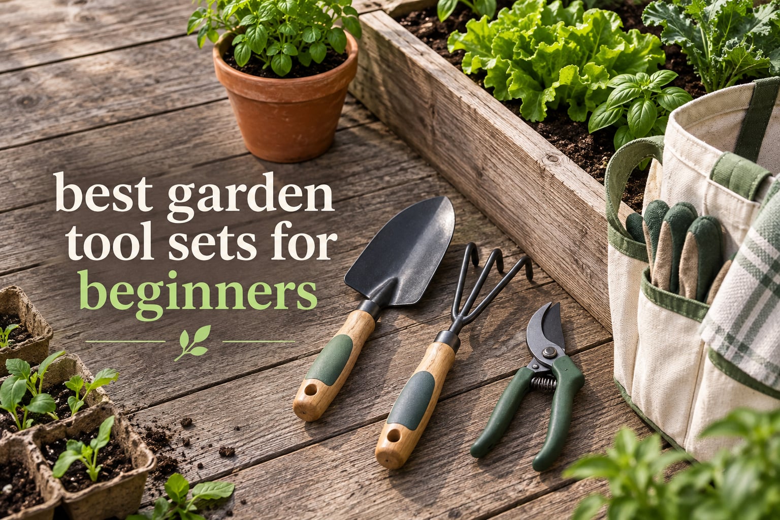 best garden tool sets for beginners