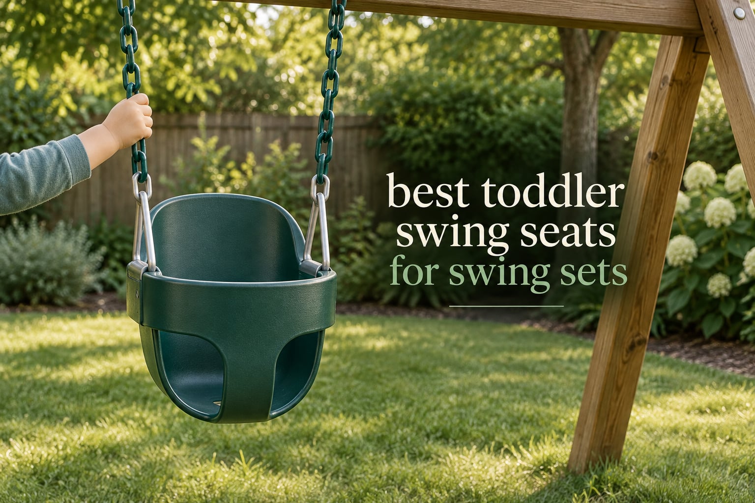 best toddler swing seats for swing sets