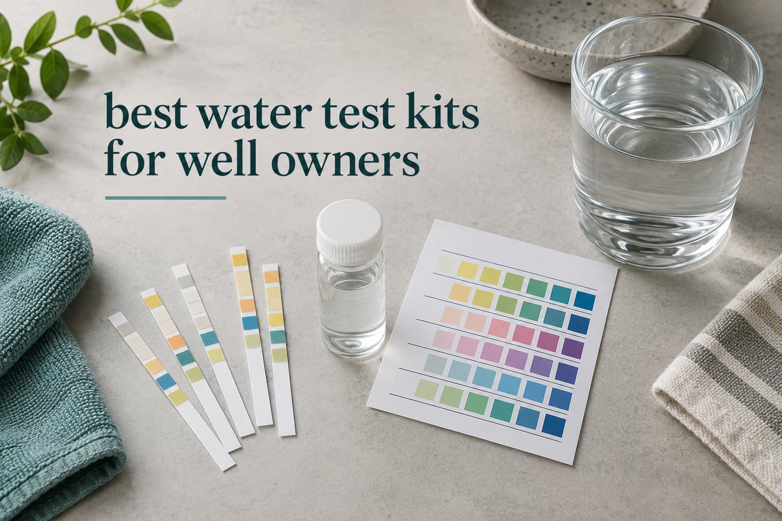 best water test kits for well owners
