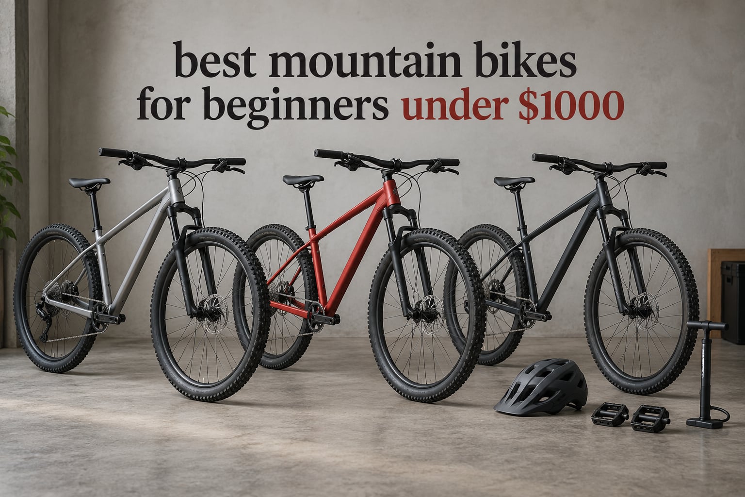 best mountain bikes for beginners under $1000