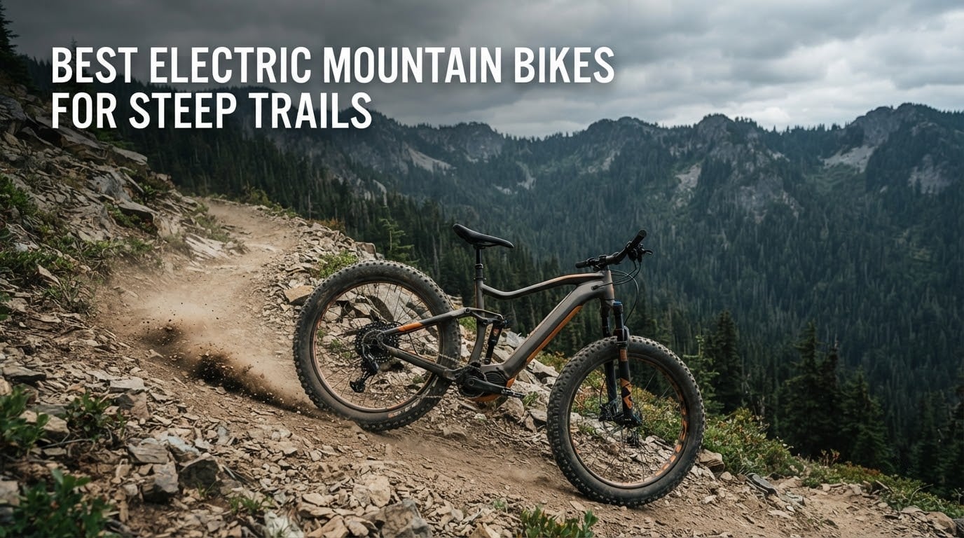 best electric mountain bikes for steep trails