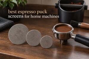 best espresso puck screens for home machines