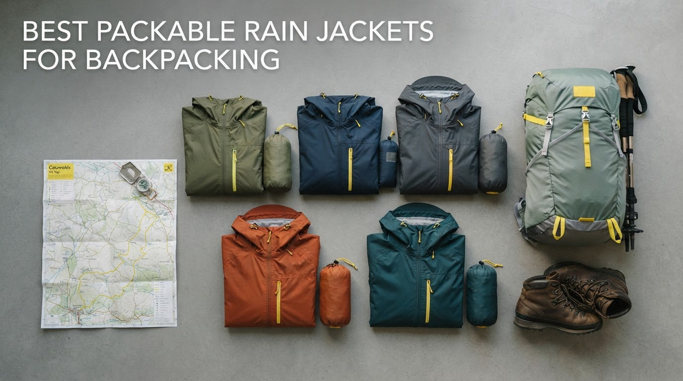 best packable rain jackets for backpacking