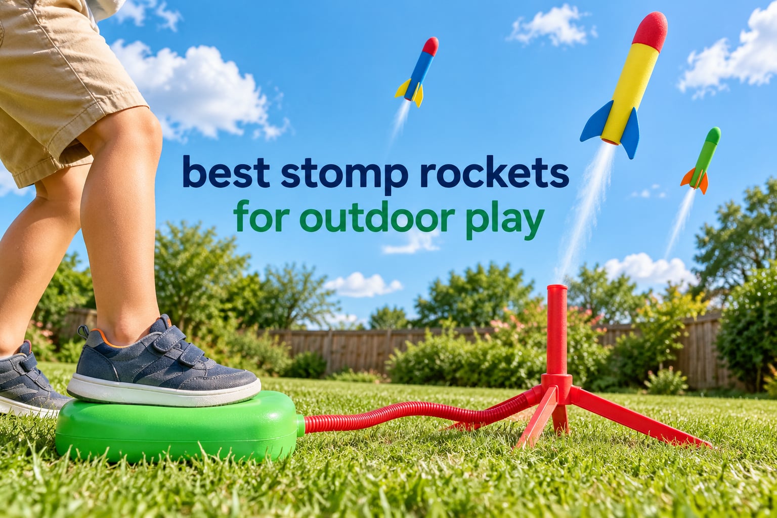 best stomp rockets for outdoor play