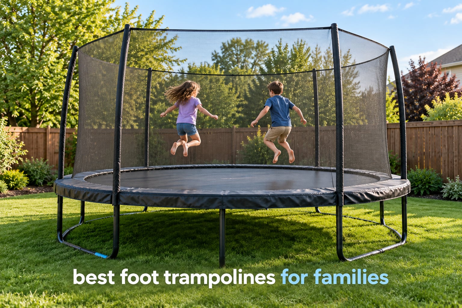 best 15 foot trampolines for families