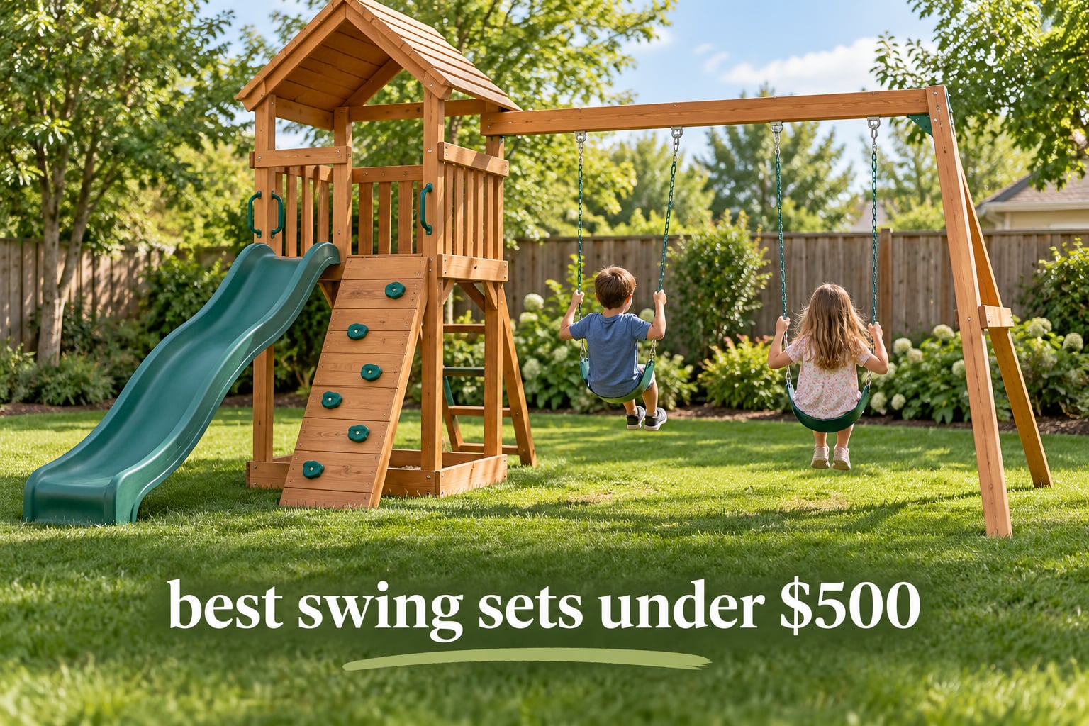best swing sets under $500