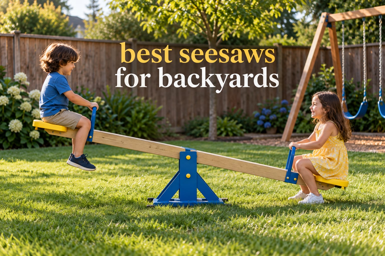 best seesaws for backyards