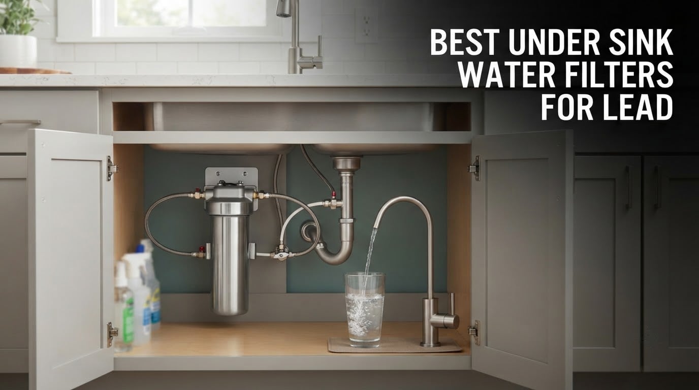 best under sink water filters for lead