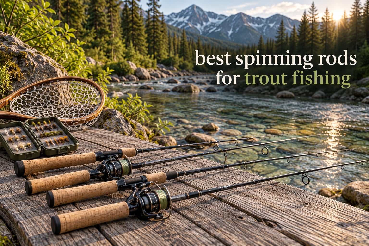 best spinning rods for trout fishing