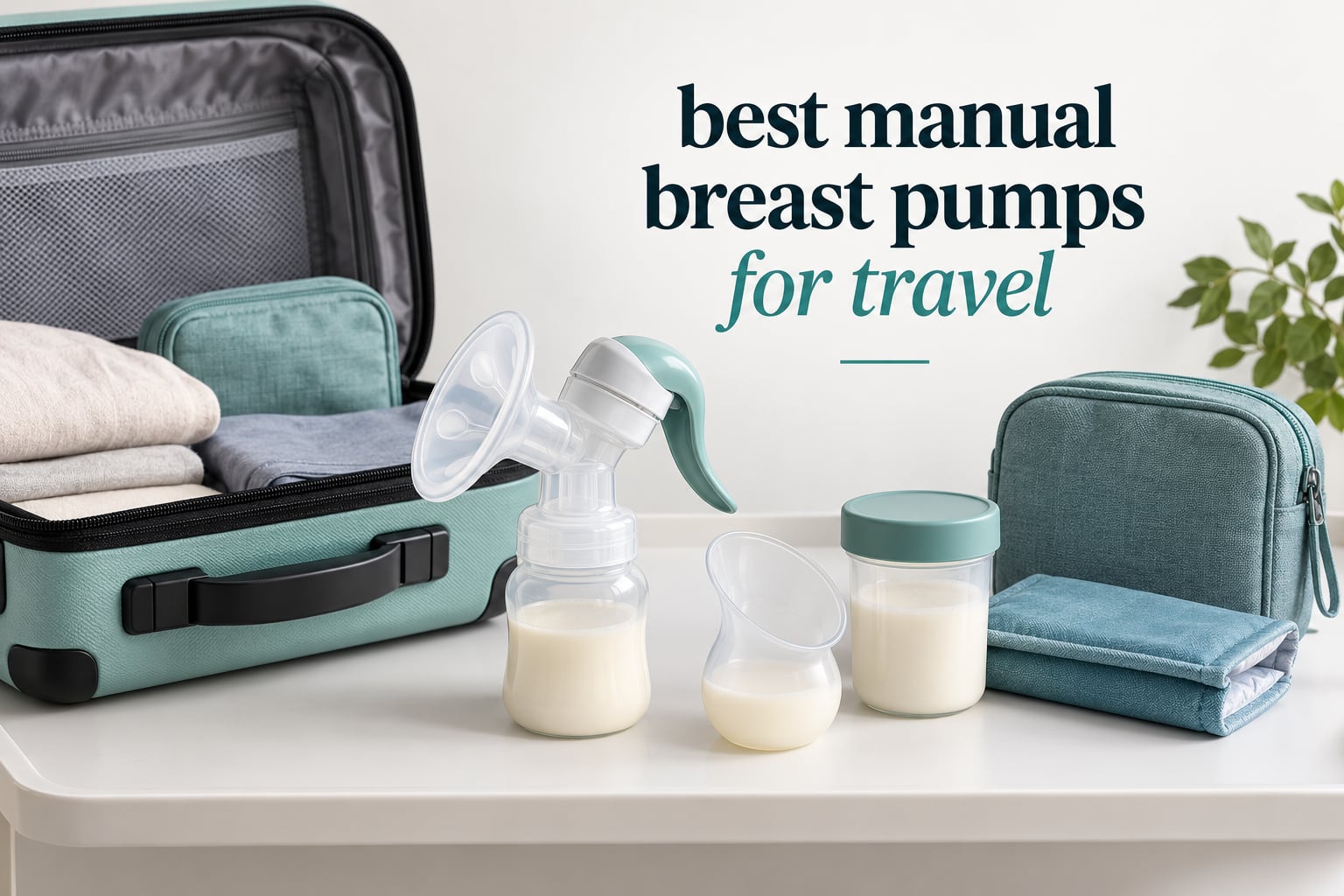 best manual breast pumps for travel