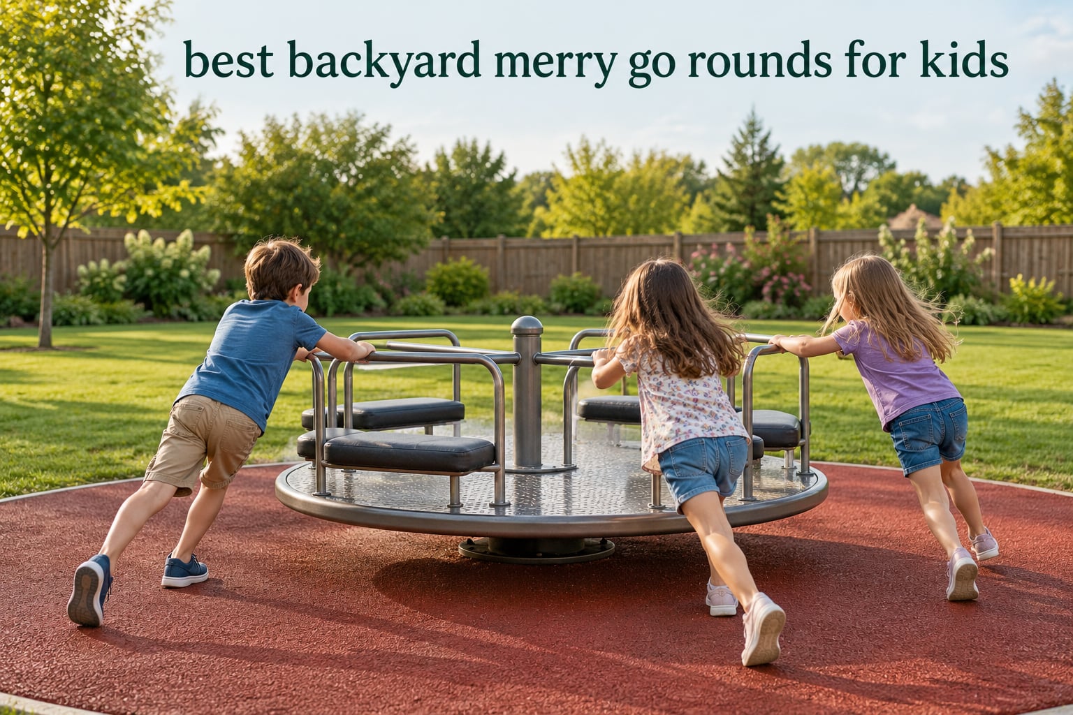 best backyard merry go rounds for kids
