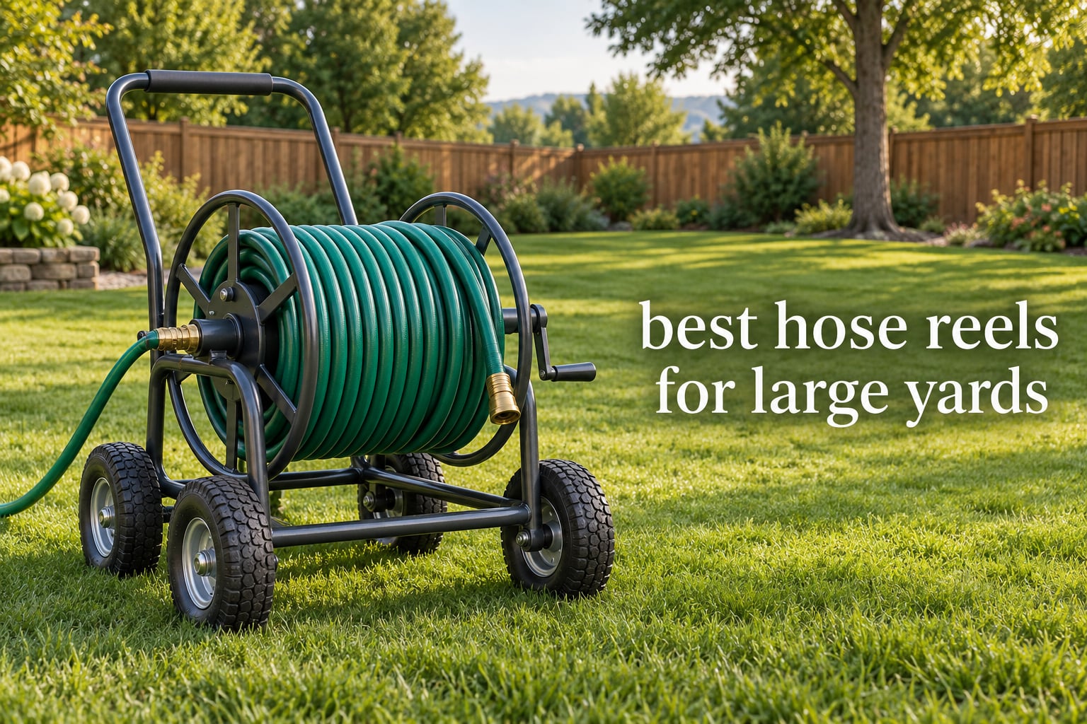 best hose reels for large yards