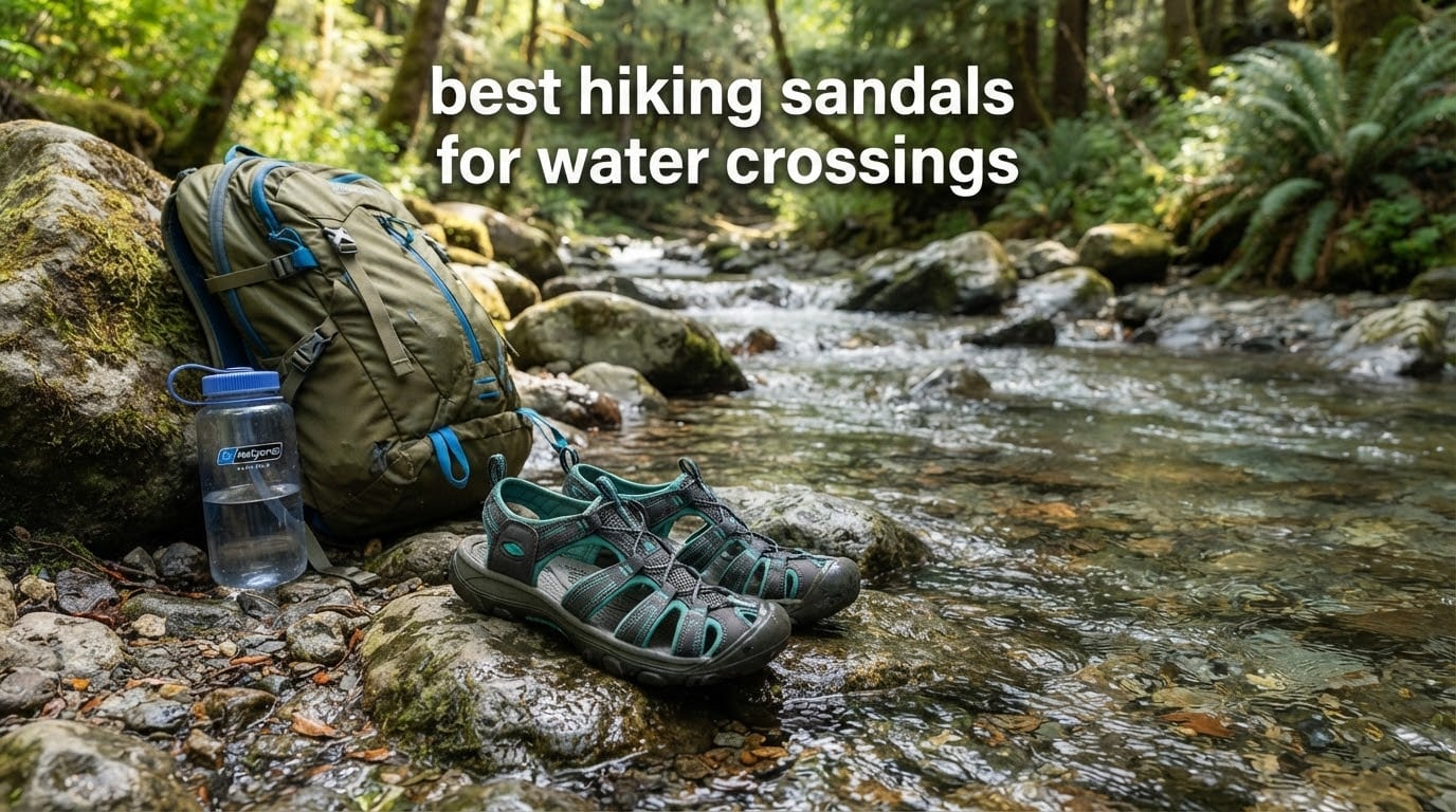 best hiking sandals for water crossings
