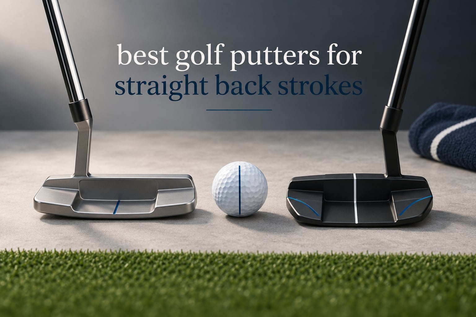 best golf putters for straight back strokes