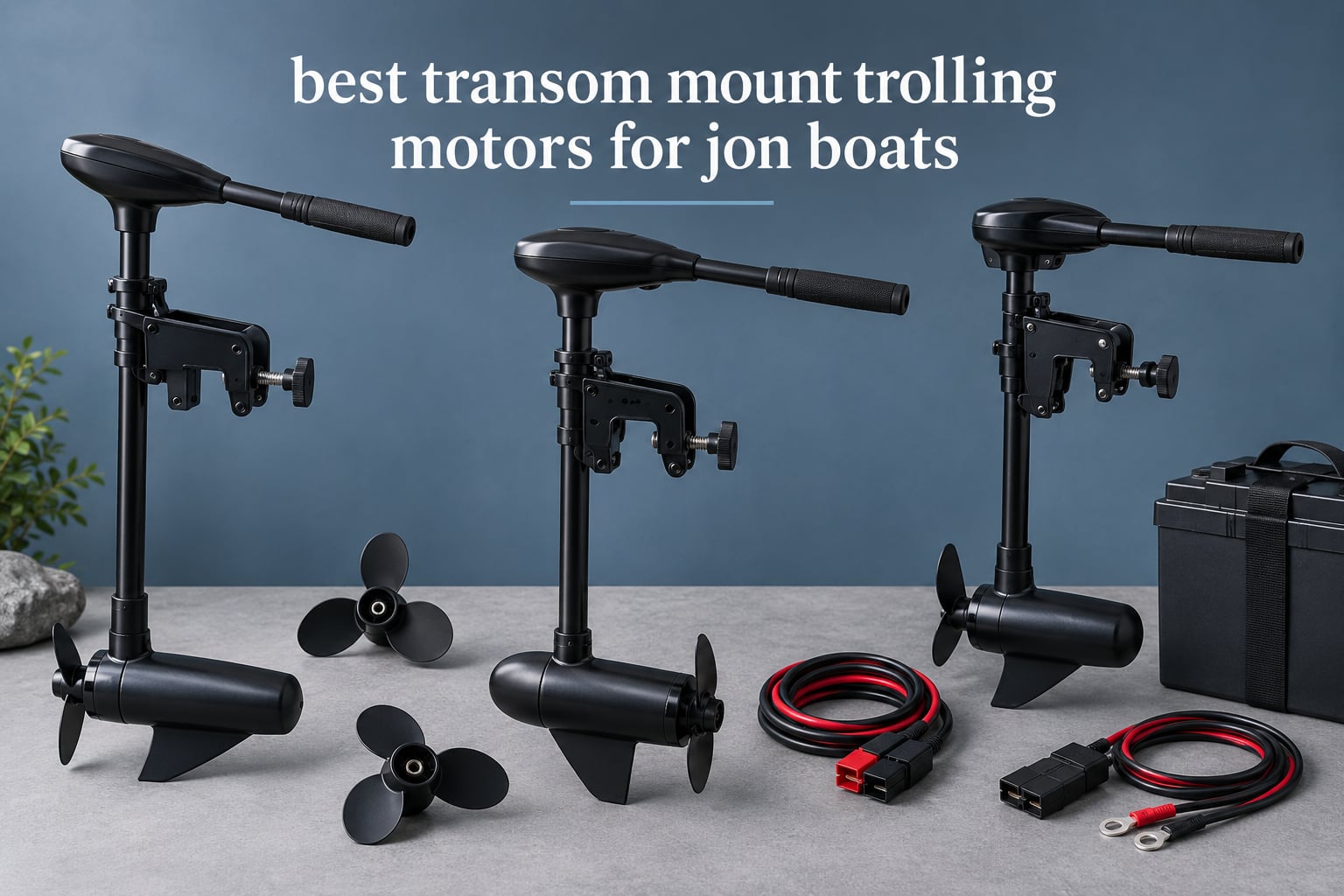 best transom mount trolling motors for jon boats