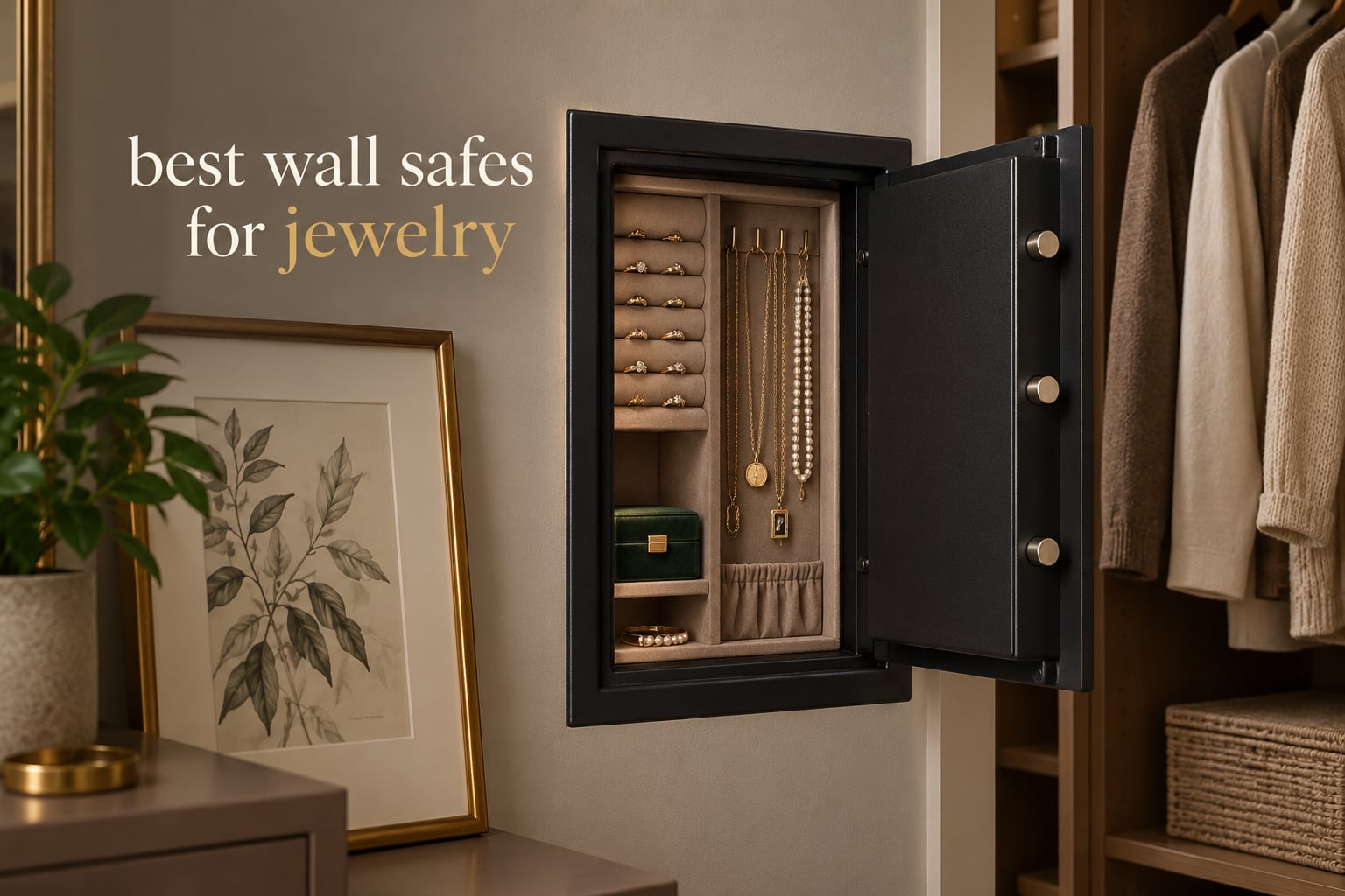 best wall safes for jewelry