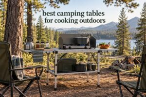best camping tables for cooking outdoors