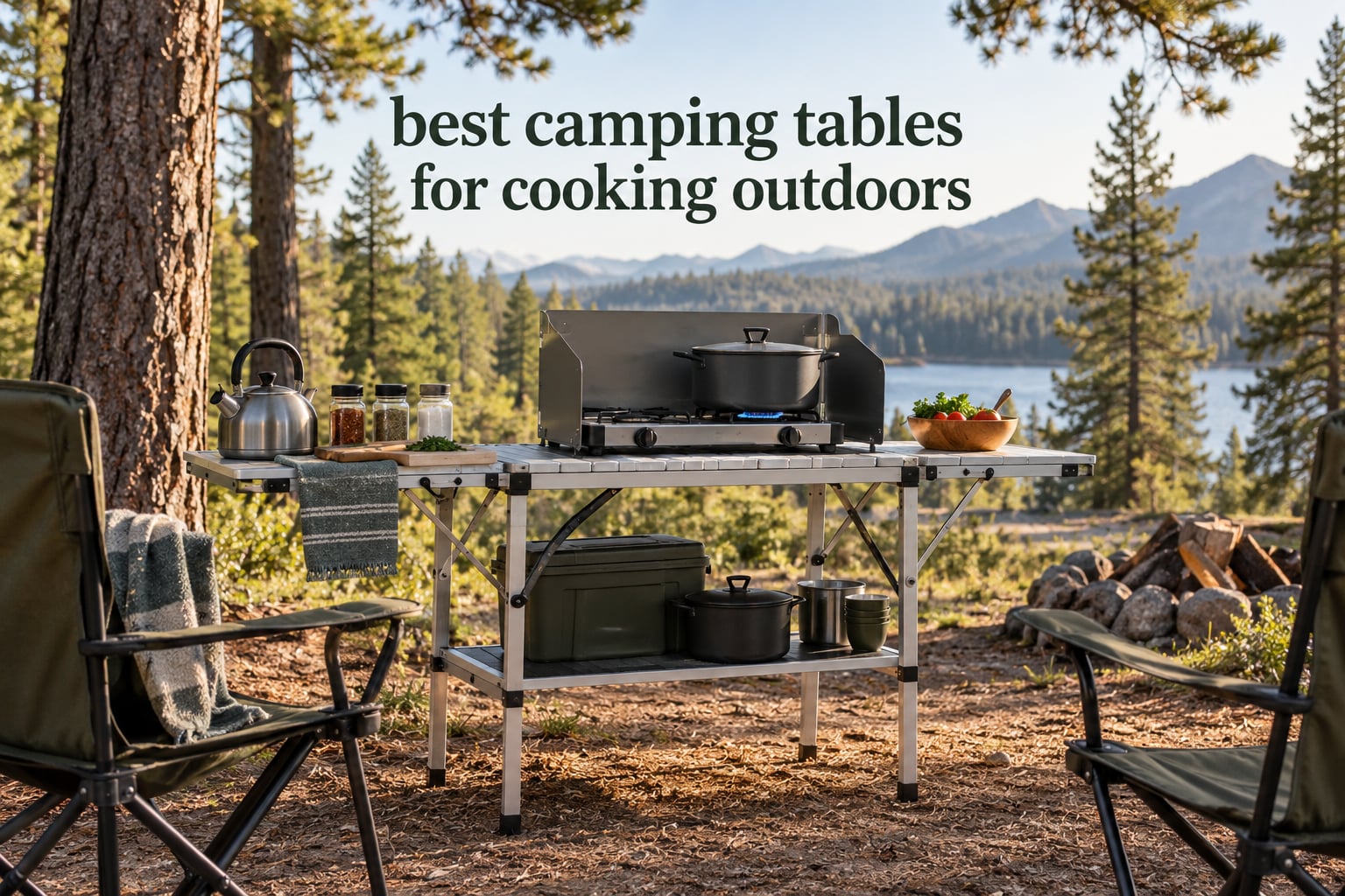 best camping tables for cooking outdoors