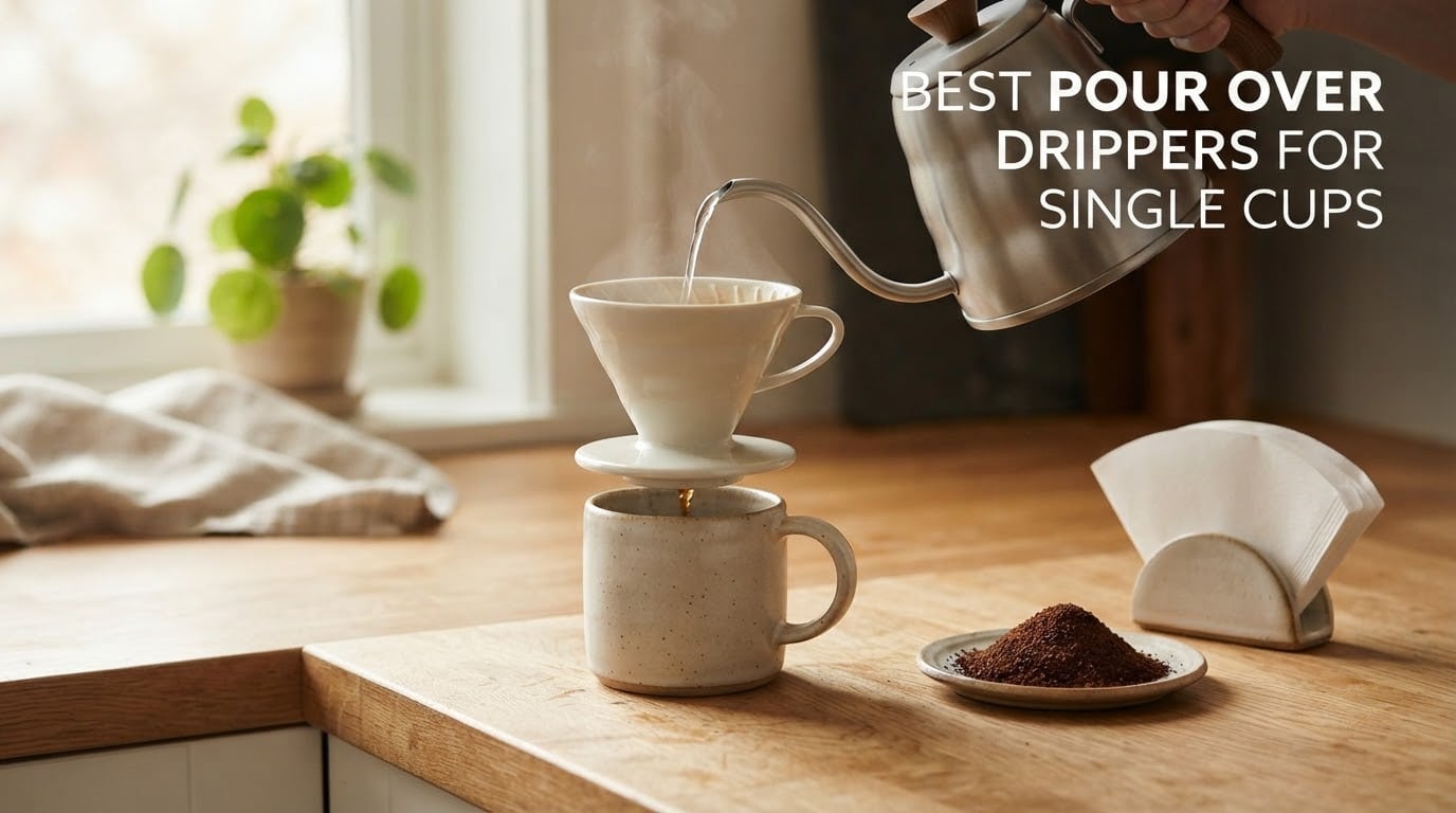 best pour over drippers for single cups