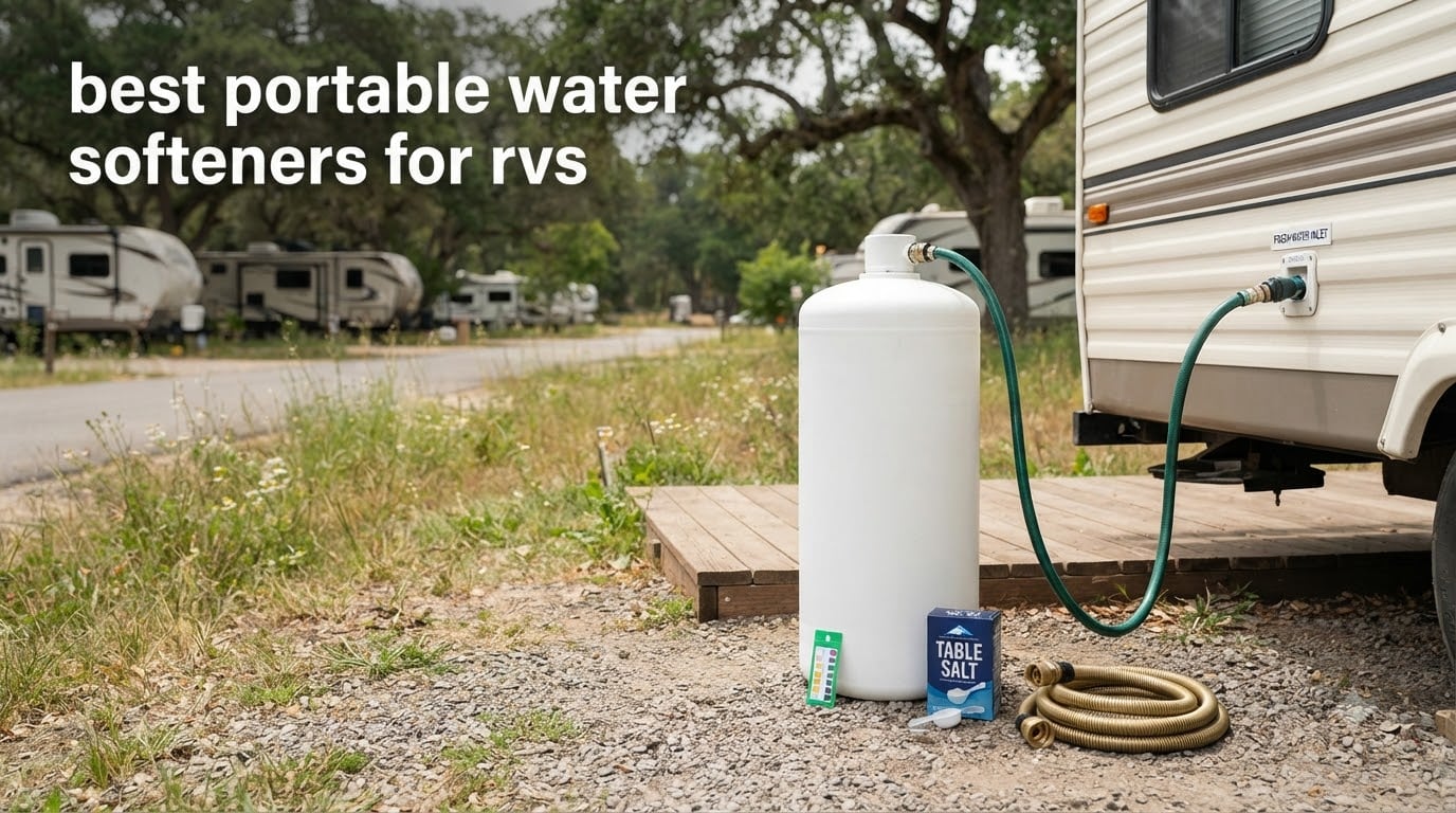 best portable water softeners for rvs