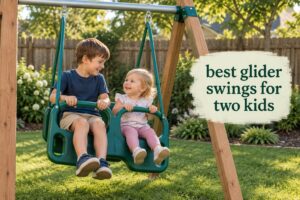 best glider swings for two kids