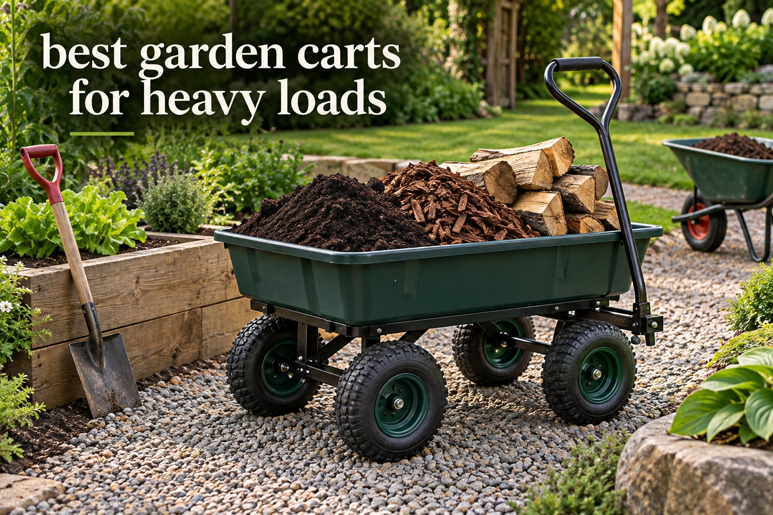 best garden carts for heavy loads