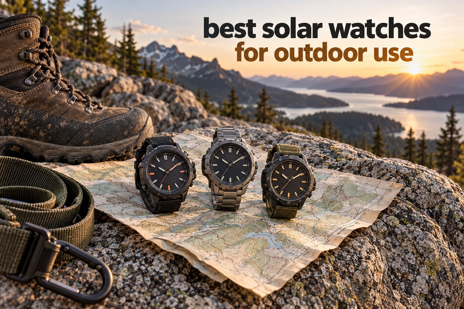best solar watches for outdoor use