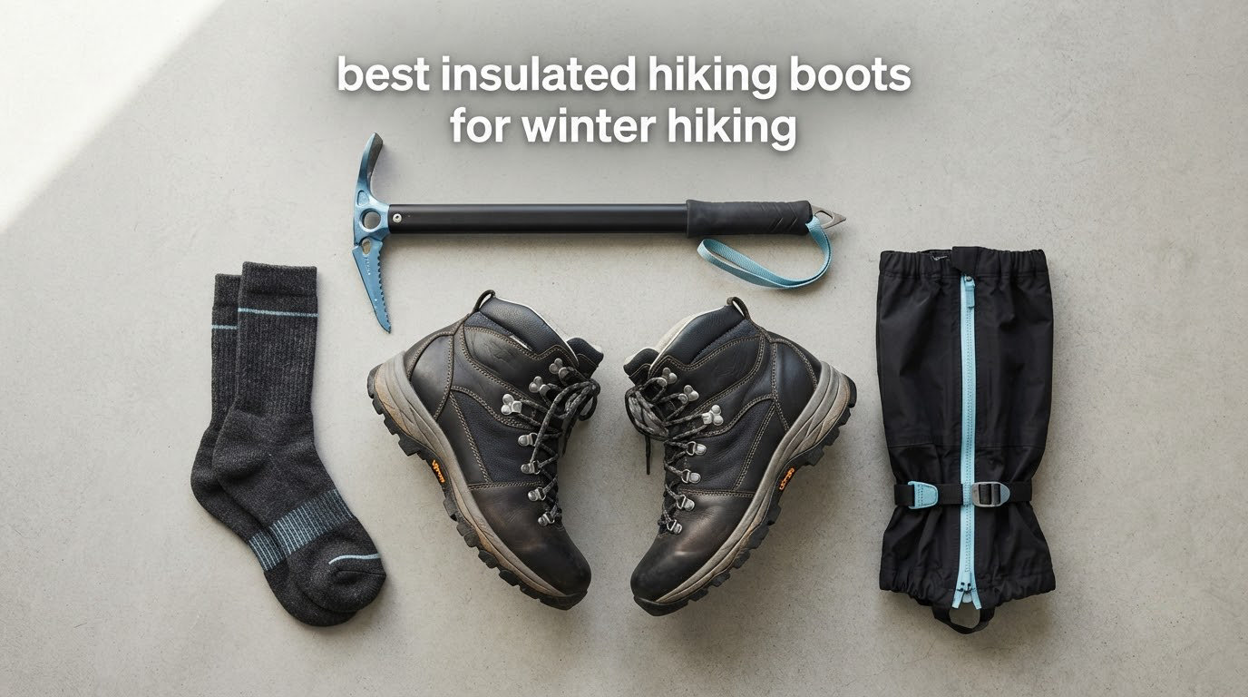 best insulated hiking boots for winter hiking