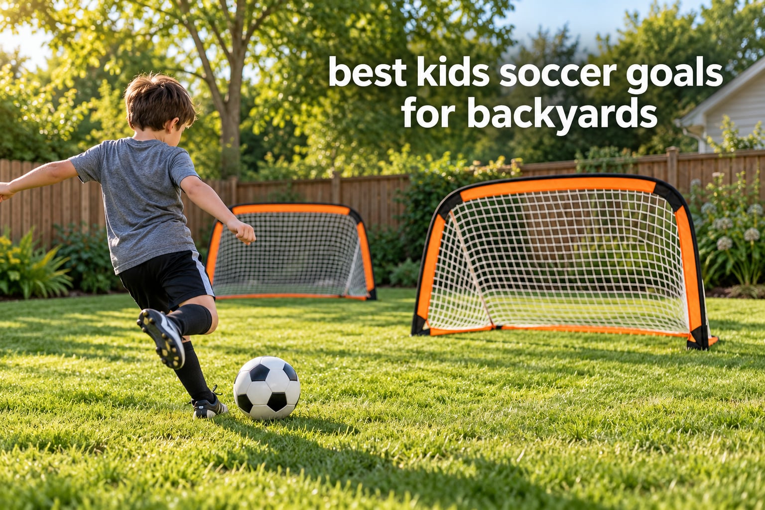 best kids soccer goals for backyards