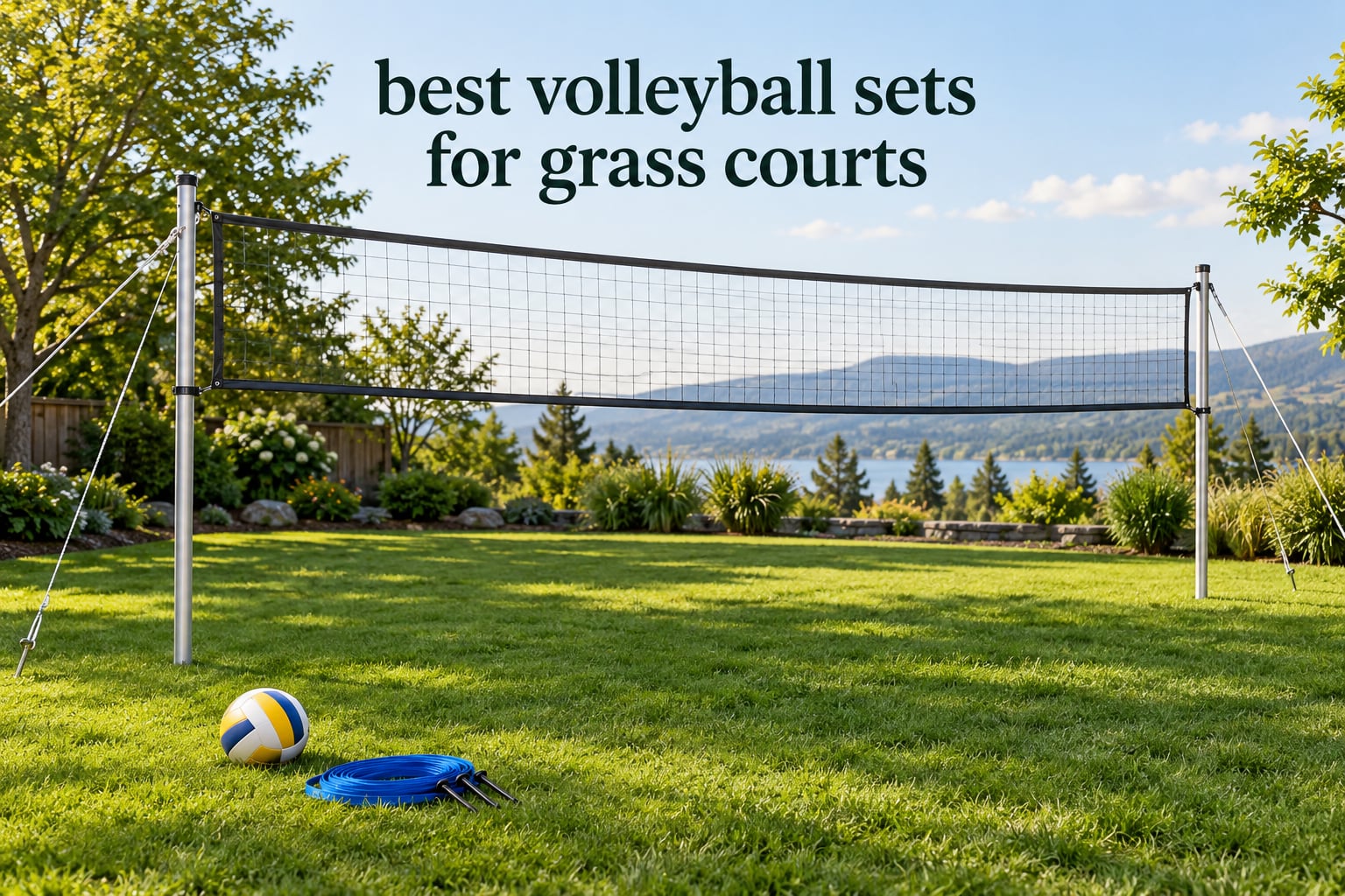 best volleyball sets for grass courts