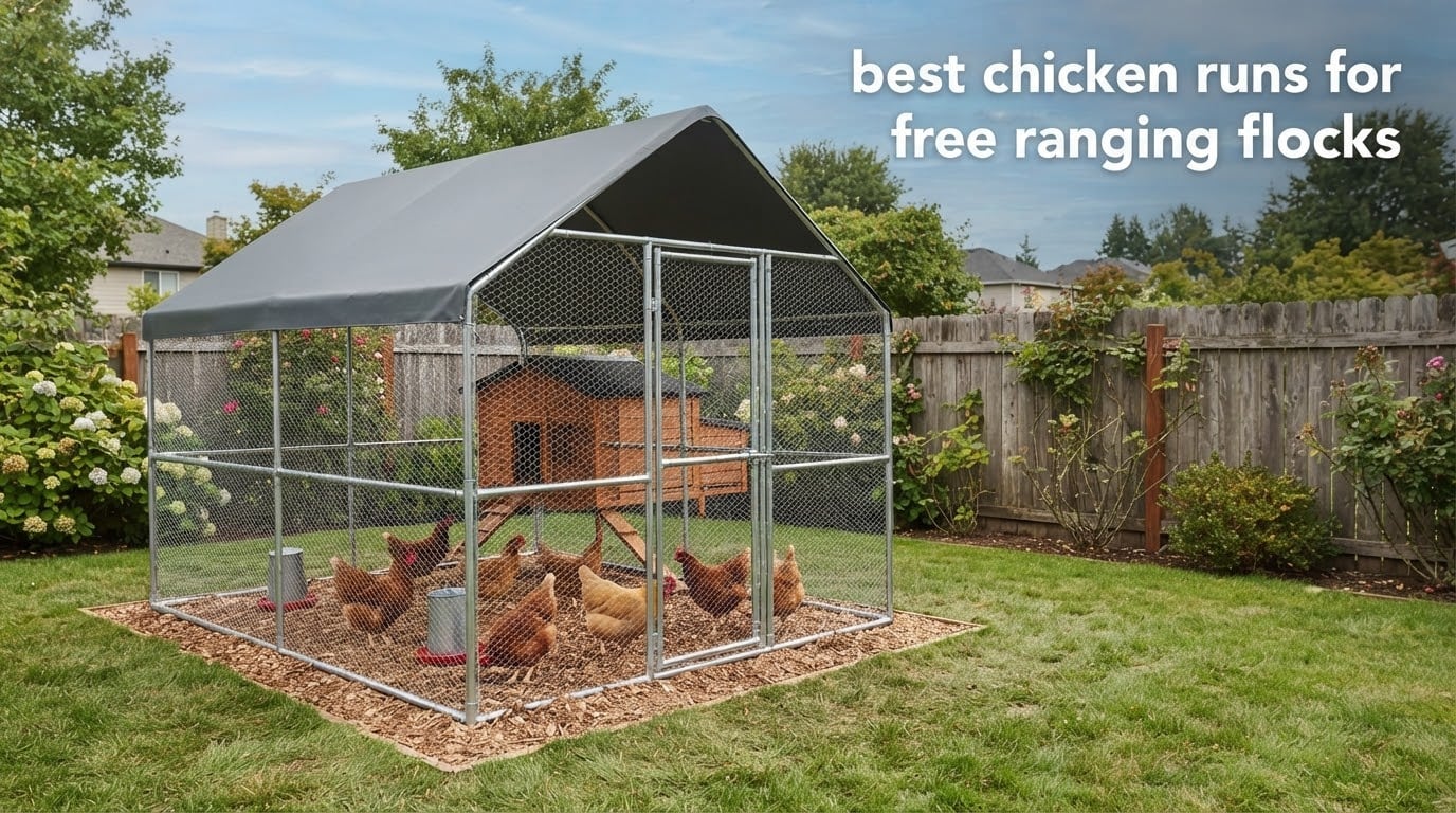 best chicken runs for free ranging flocks