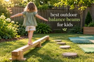 best outdoor balance beams for kids