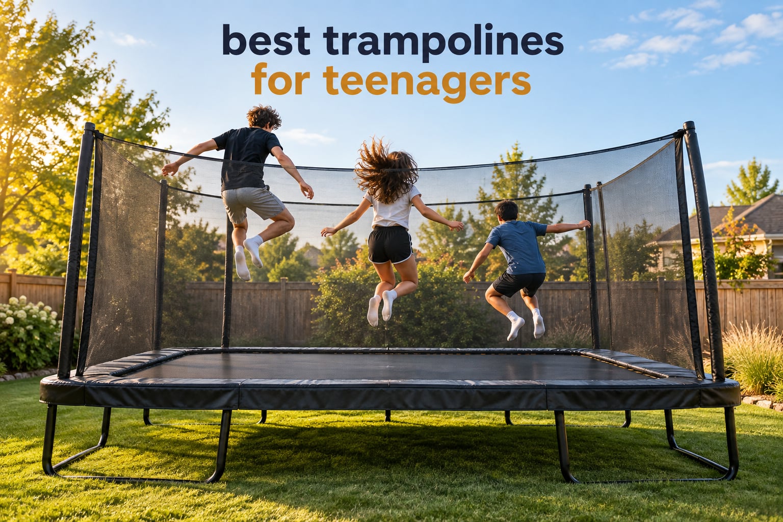 best trampolines for teenagers