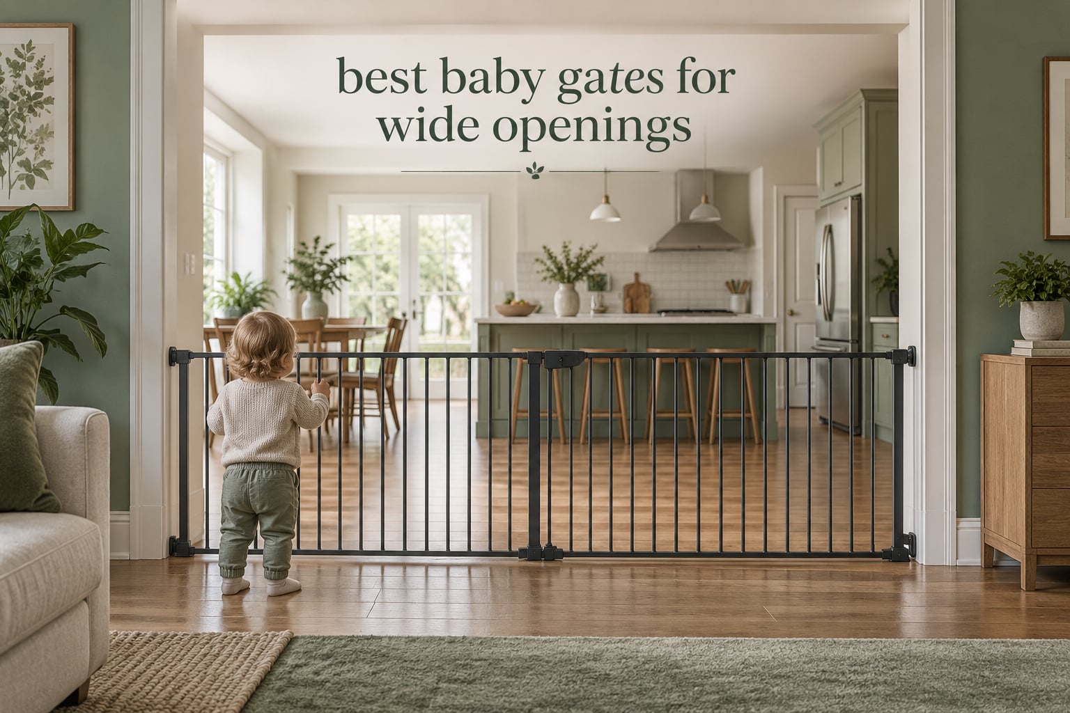 best baby gates for wide openings