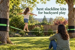 best slackline kits for backyard play