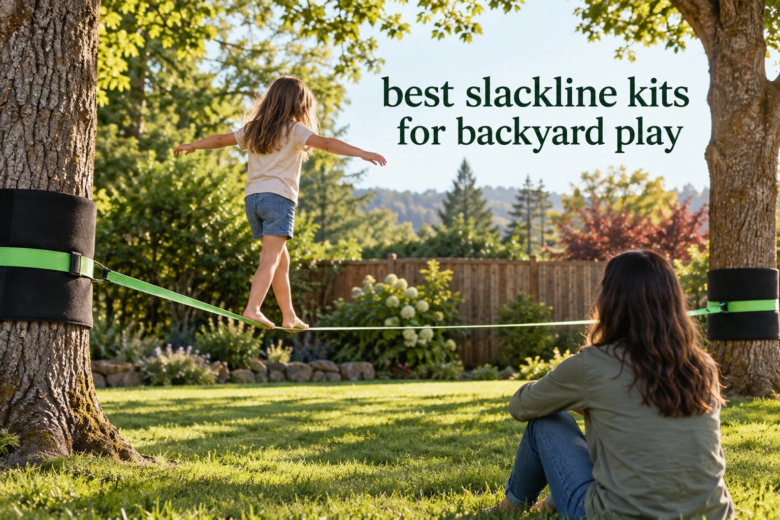 best slackline kits for backyard play