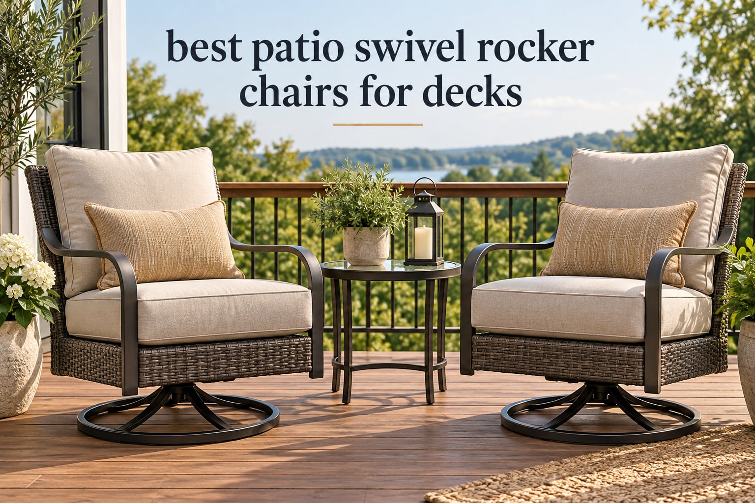 best patio swivel rocker chairs for decks