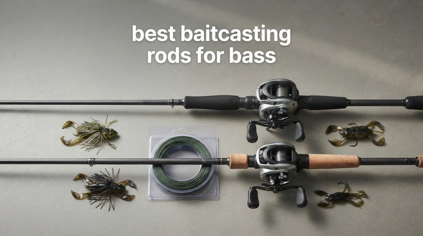 best baitcasting rods for bass